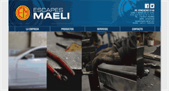 Desktop Screenshot of escapesmaeli.com