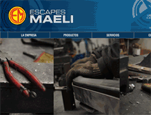 Tablet Screenshot of escapesmaeli.com